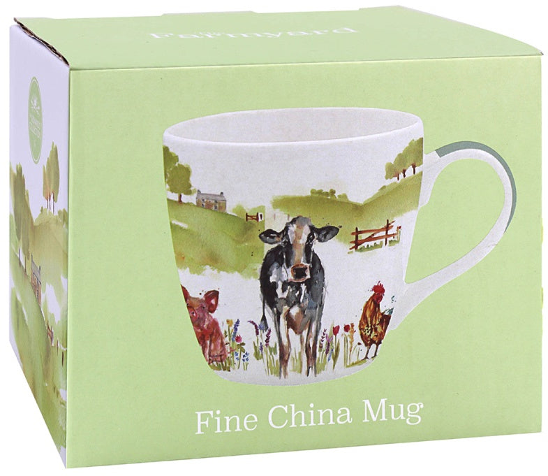 Farmyard Cow Mug
