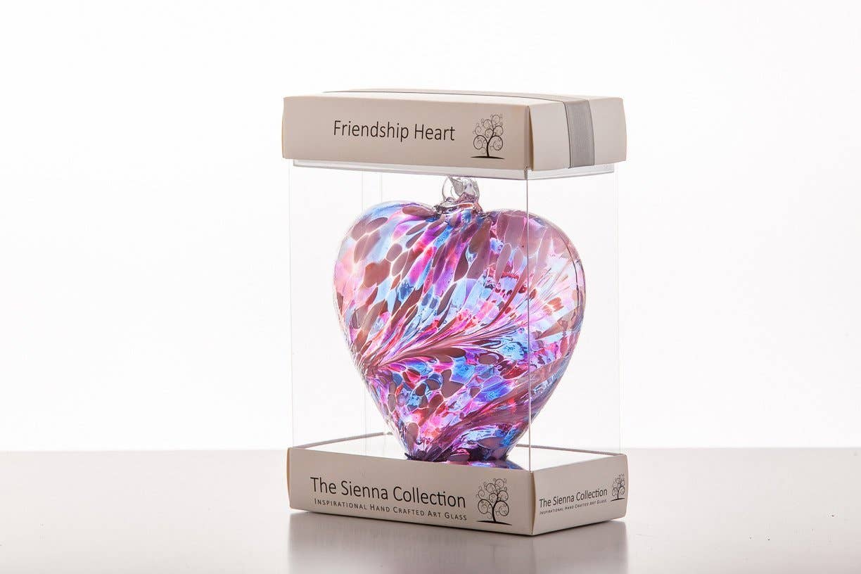 12cm Friendship Heart - Pastel Gold