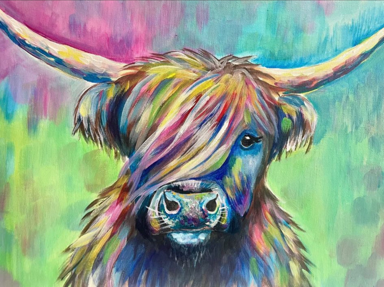 Paintopia - Highland Cow Workshop Thursday 29th January