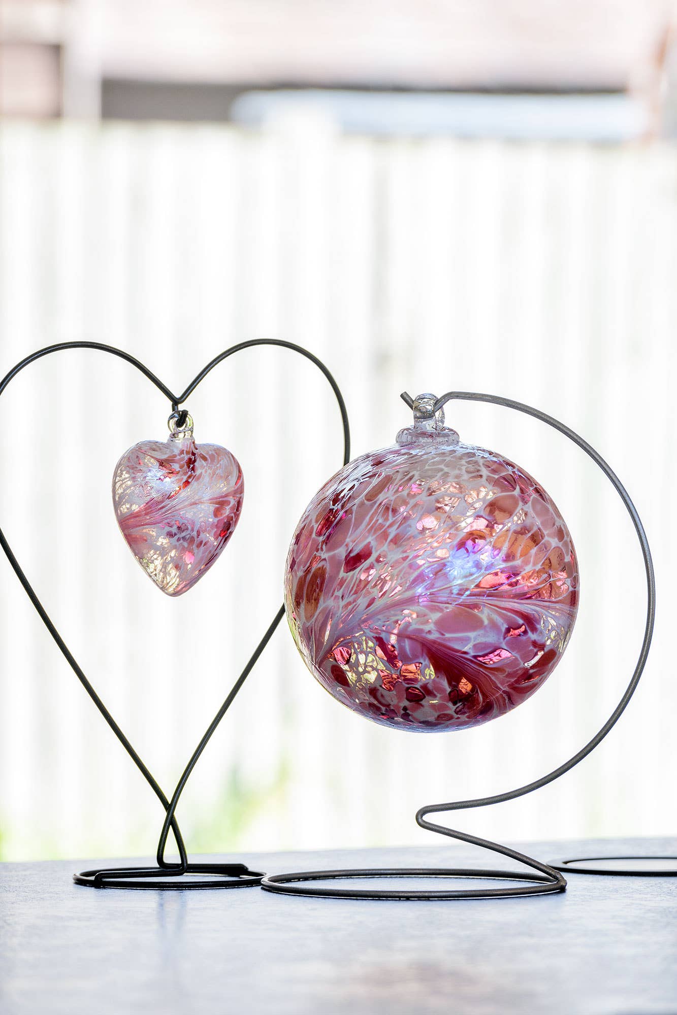 8cm Friendship Heart - Pastel Pink