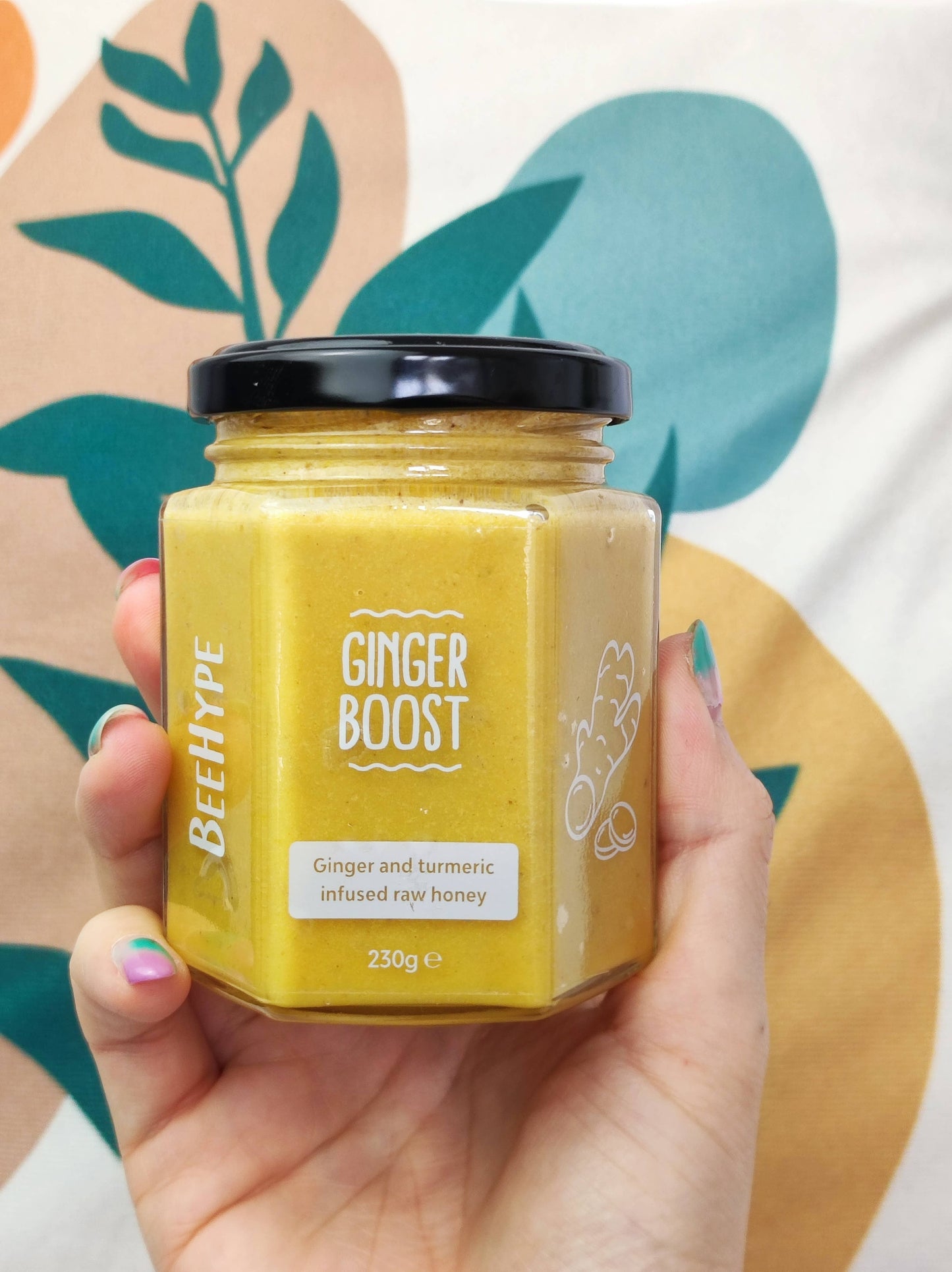 Ginger Boost Honey - Superfood blend with ginger &  turmeric