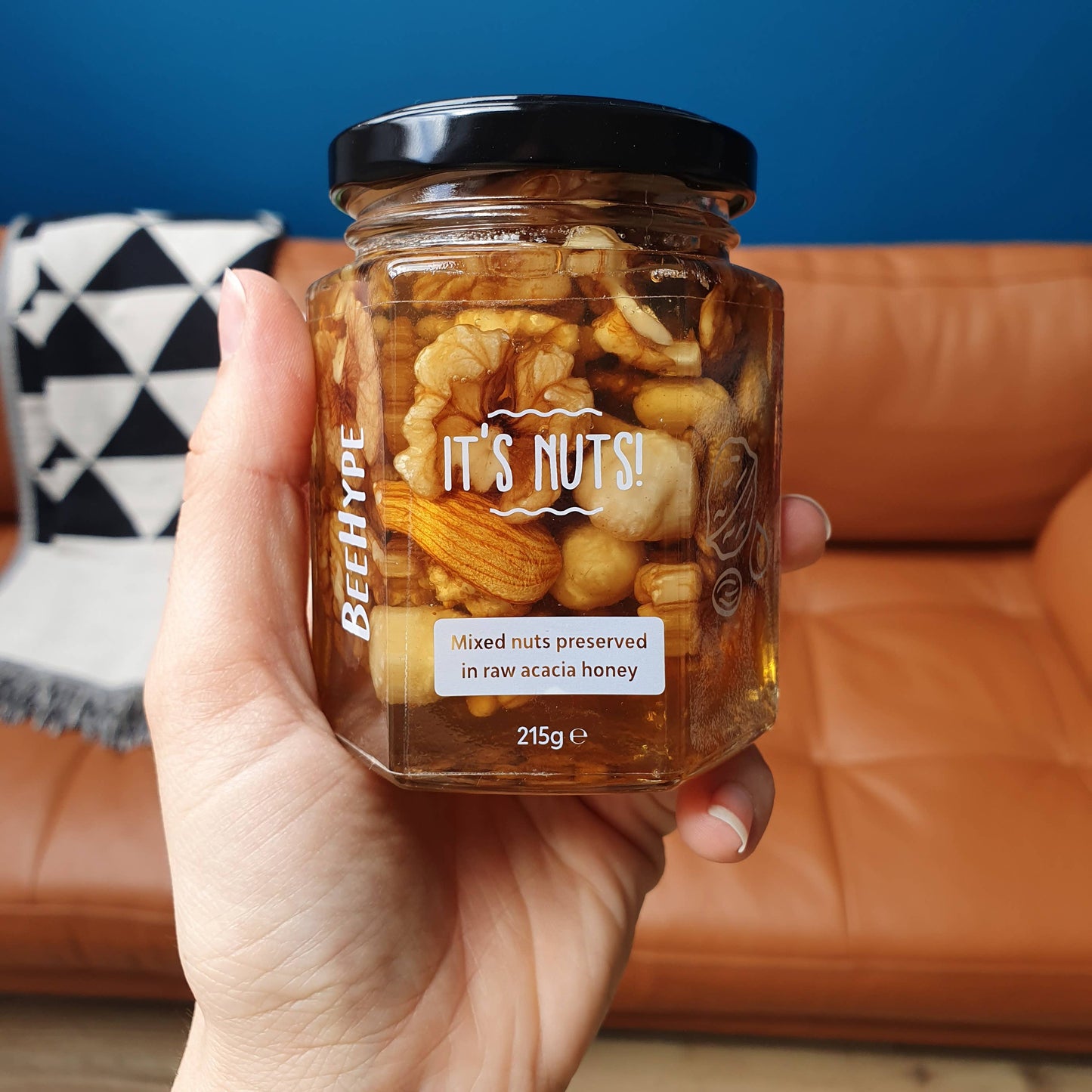 It's nuts! - Raw Nuts Preserved In Honey, Healthier Preserve