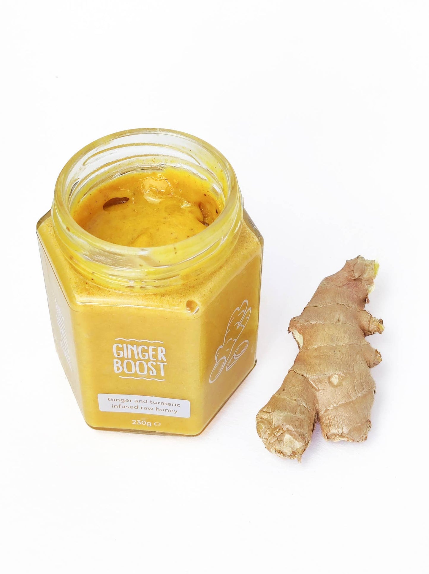 Ginger Boost Honey - Superfood blend with ginger &  turmeric