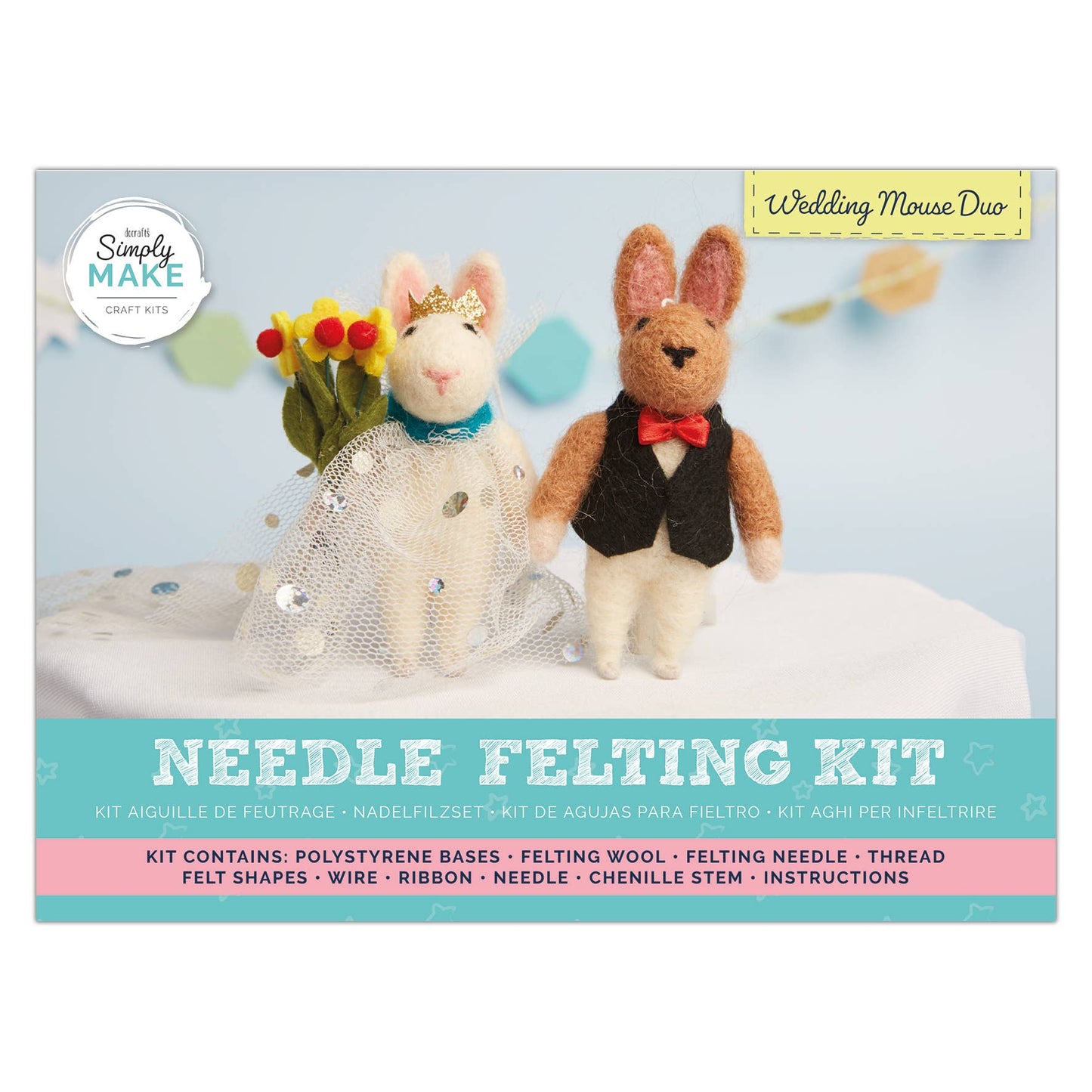 Simply Make Needle Felting - Wedding Mouse Duo