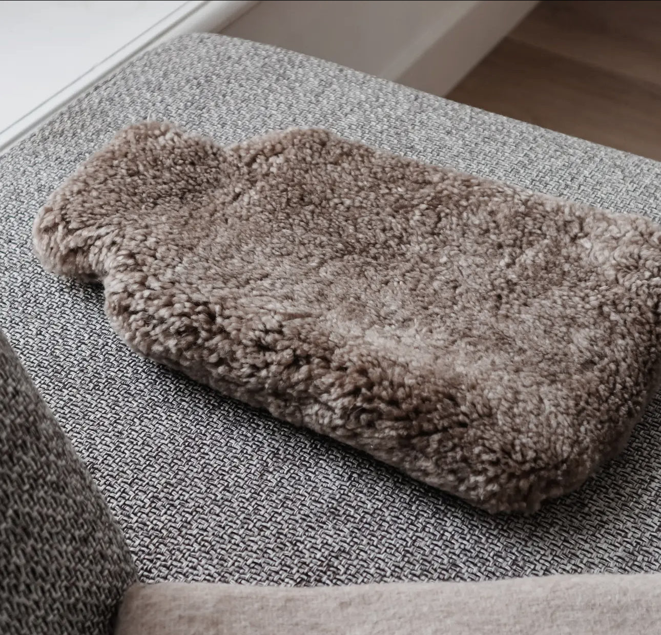 Luxurious Sheepskin Hot Water Bottle Cover