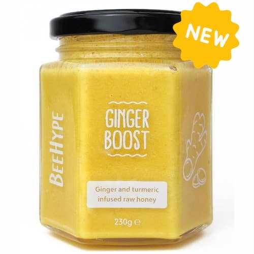 Ginger Boost Honey - Superfood blend with ginger &  turmeric