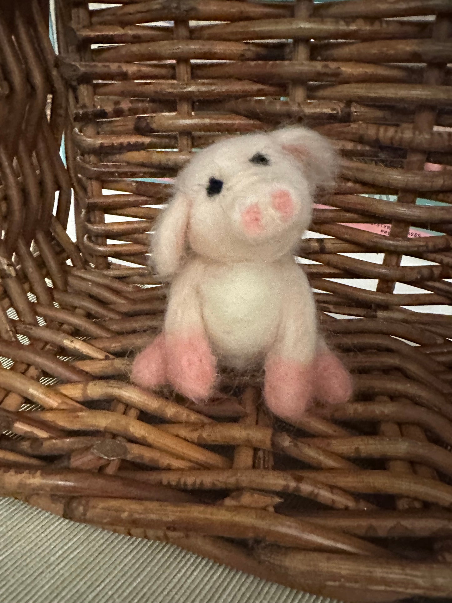 Felting for beginners. Felt a piggy! Thursday 20th March 2025 6-8pm