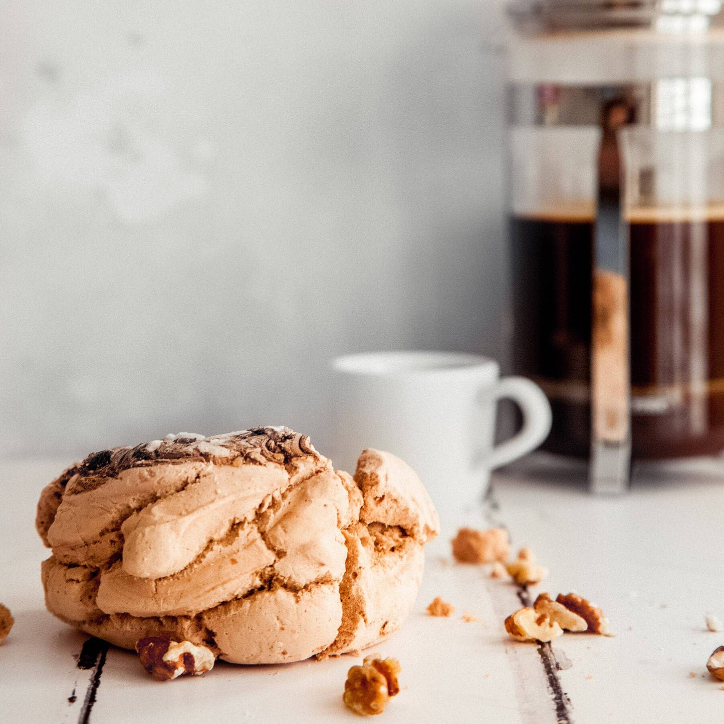 Giant Coffee & Walnut Meringue - CLICK & COLLECT FROM TIFFINS