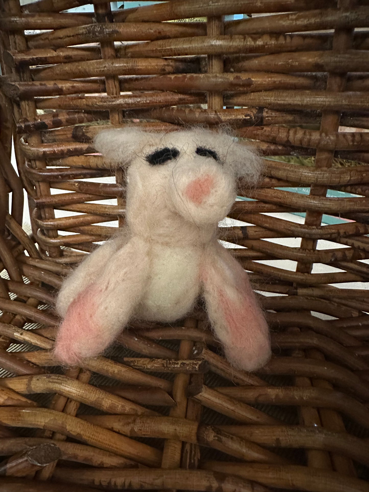 Felting for beginners. Felt a piggy! Thursday 20th March 2025 6-8pm