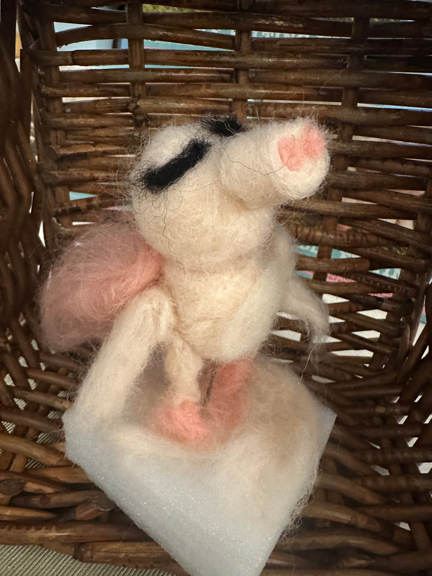 Felting for beginners. Felt a piggy! Thursday 20th March 2025 6-8pm