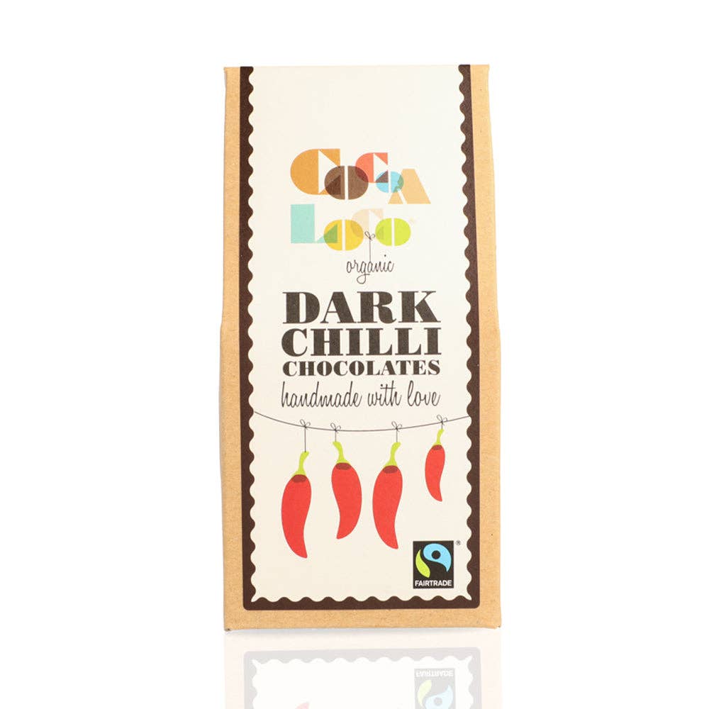 Cocoa Loco - Dark Chocolate & Cinnamon Chillies – 100g