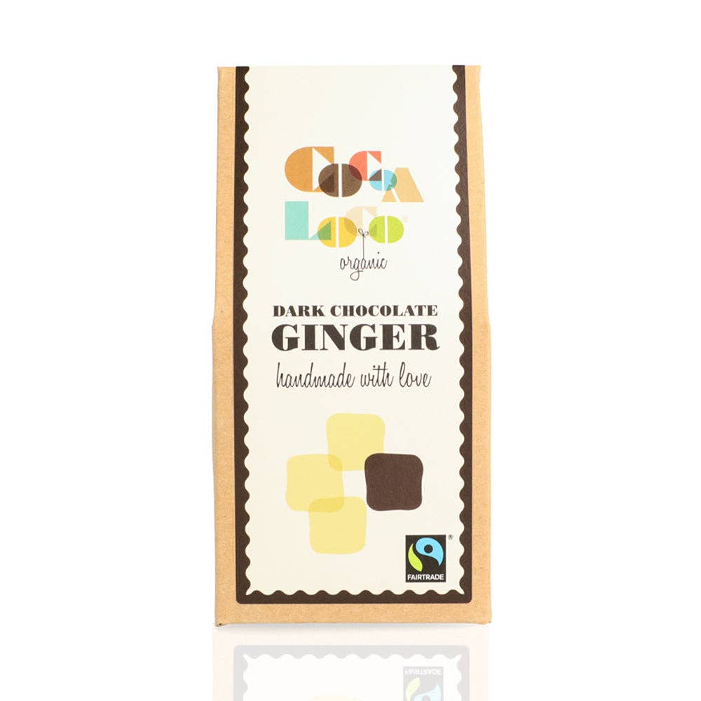 Cocoa Loco - Dark Chocolate Ginger – 100g