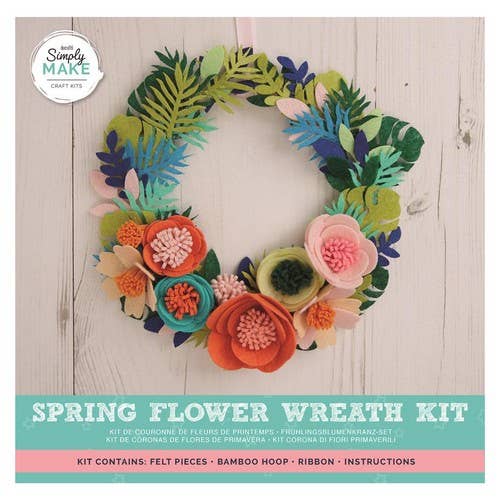 Spring Flower Wreath Kit