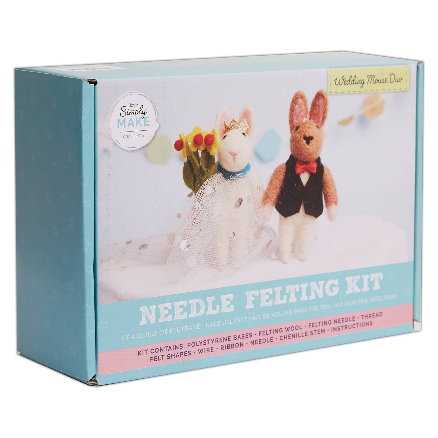 Simply Make Needle Felting - Wedding Mouse Duo