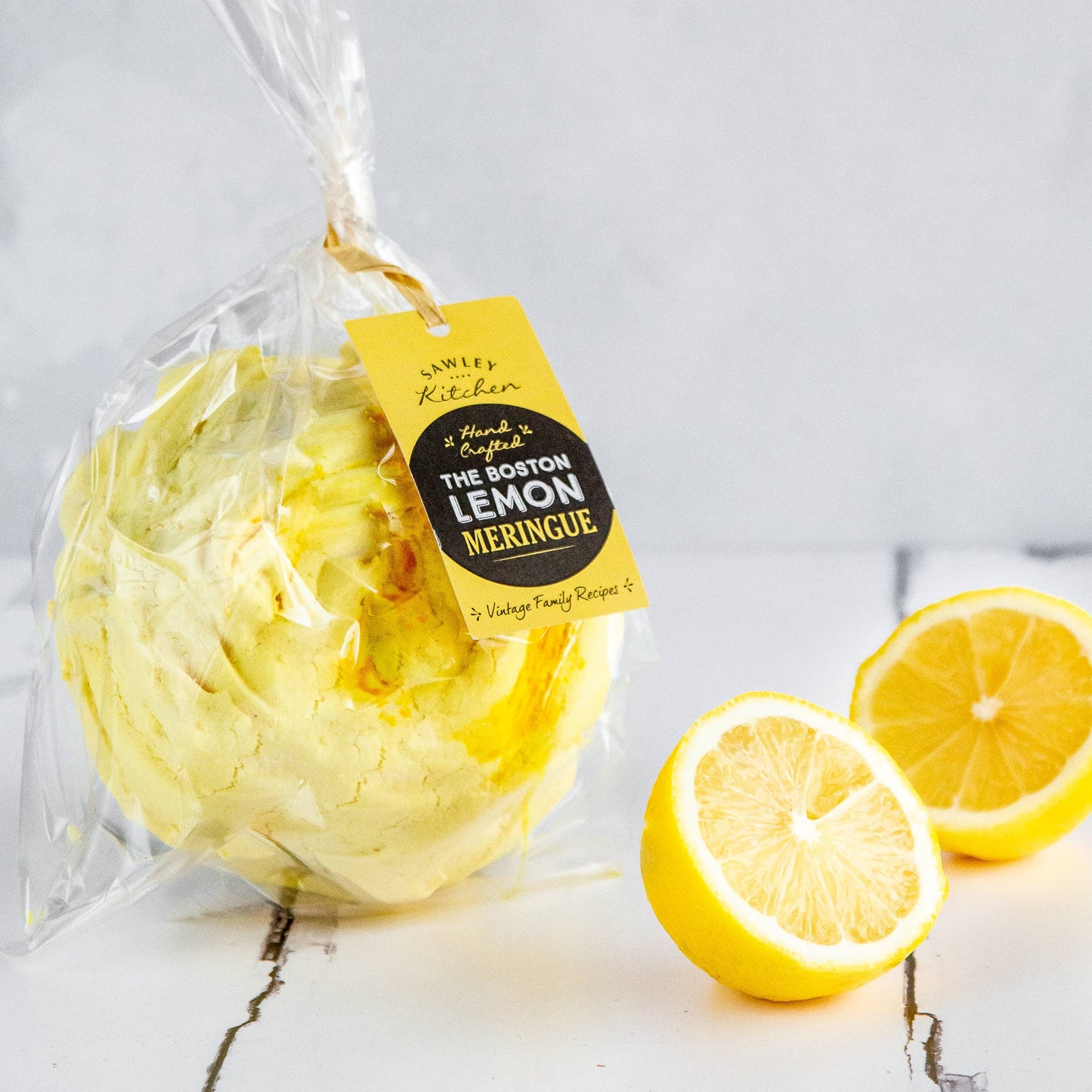 Giant Boston Lemon Meringue - CLICK & COLLECT FROM TIFFINS