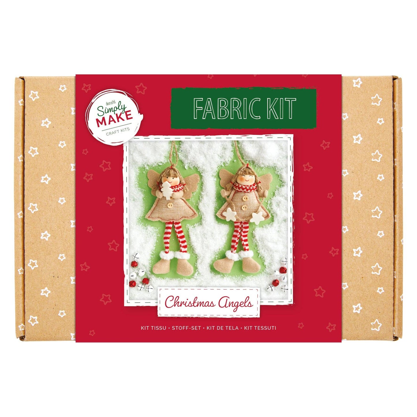 Simply Make Needle Felting Kit, Christmas Angels