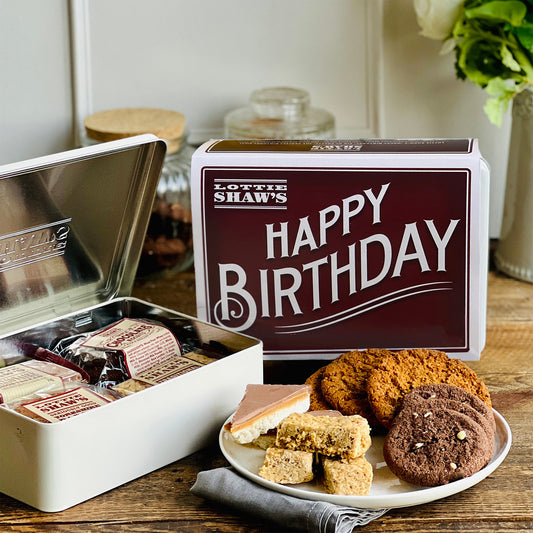 Lottie Shaws - Birthday Tin of Baked Treats