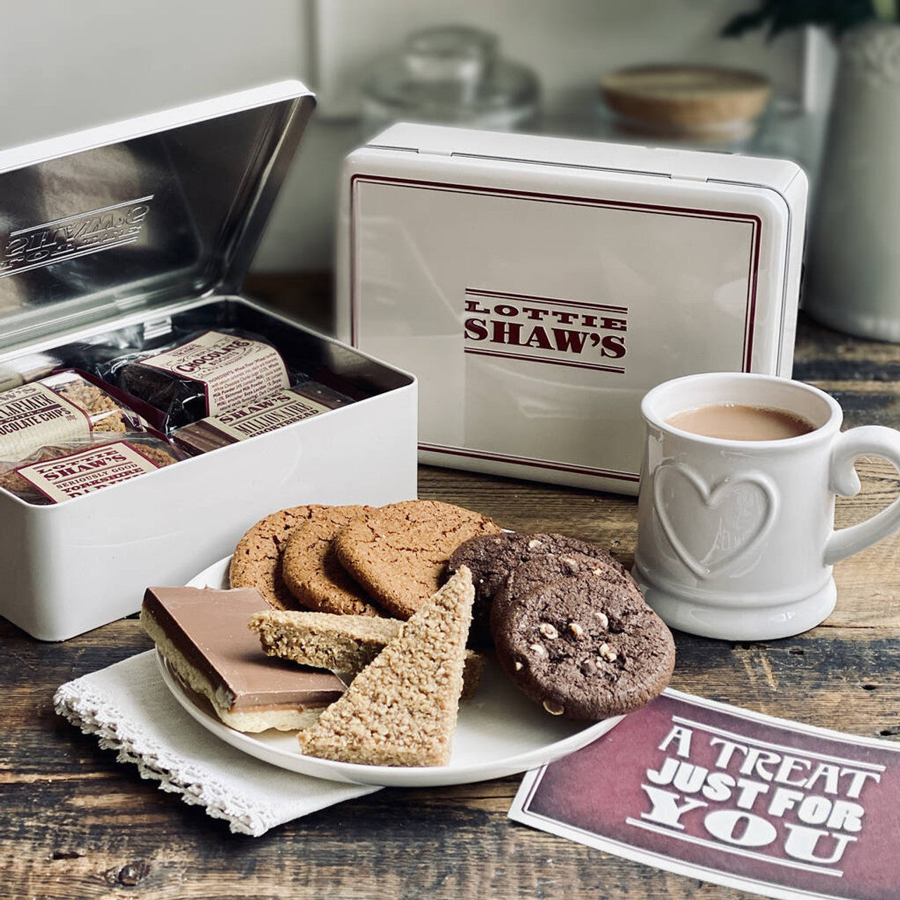 Lottie Shaws - Birthday Tin of Baked Treats